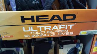 Costco Head Ultrafit Touchscreen Running Gloves 1215 [upl. by Aprilette]