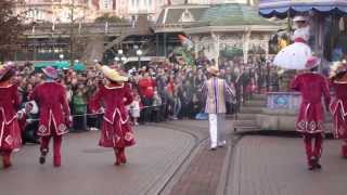 Disneyland Paris Walking with the Parade [upl. by Natassia]