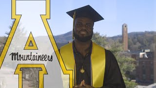 Wendell Addy 20 Remarks  Appalachian State University Virtual Commencement Fall 2020 [upl. by Eanert]