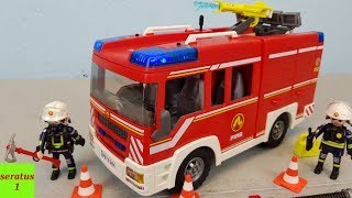 Playmobil Feuerwehr Rüstfahrzeug 9464 auspacken seratus1 [upl. by Uella]