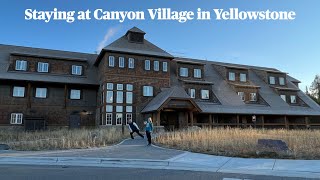 Staying at Canyon Village in Yellowstone National Park [upl. by Dix]