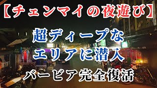 【北タイの夜遊び】チェンマイ編 ミャンマー娘と激安で飲める便所バー？ 現在のバービア状況 完全復活のチェンマイの街 [upl. by Anirbaz]