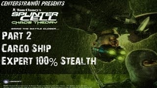 Splinter Cell  Chaos Theory  Stealth Walkthrough  Part 2  Cargo Ship  CenterStrain01 [upl. by Christiano]