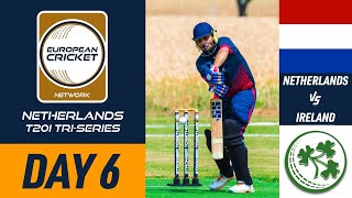 🔴 Netherlands vs Ireland T20I  24 Aug 2024  ECN Netherlands T20I TriSeries Day 6  Live Cricket [upl. by Camella213]