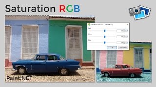 PaintNET Tutorial Farbgebung im Bild ändern [upl. by Nedak]