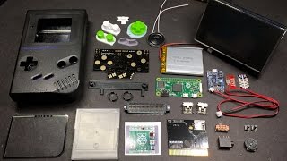 Game Boy Zero Custom Part Build Guide Part 1 [upl. by Alehtse]