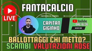 TI AIUTO A SCHIERARE LA FORMAZIONE AL FANTACALCIO 10° GIORNATA [upl. by Droc767]