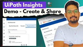 Demo on Creating amp Sharing Insights Dashboard  UiPath  UiPath Insights Demo [upl. by Amerak153]