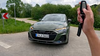 2024 Audi A3 35 TFSI Sportback 150PS  HIGH SPEED POV Drive on German Autobahn [upl. by Tolliver]