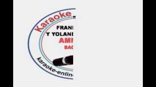 Frank Reyes ft Yolandita Monge Amnesia karaoke [upl. by Annoet]