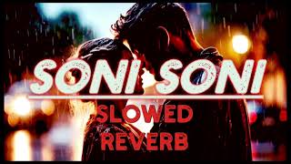 Soni Soni  Slowed Reverb Song  Darshan Raval  New Song  Lofi Music [upl. by Tilford]