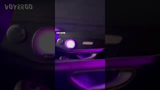 Mercedes Benz C Class W205 Ambient Lighting Installed  The Whole Set  Sync Colors  OEM Control [upl. by Ayik]