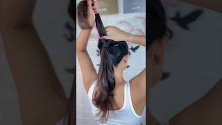 Easy Voluminous High ponytail tutorial 😍❤️ ponytail voluminous highponytail ashortaday shorts [upl. by Mundy]