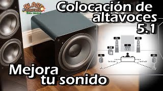 Colocación de altavoces 51  Home theater Guía básica [upl. by Sholeen]