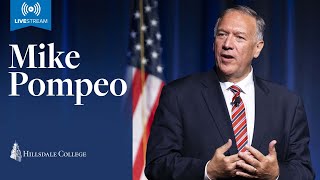 LIVESTREAM  Mike Pompeo Speech at Hillsdale College [upl. by Diraf]