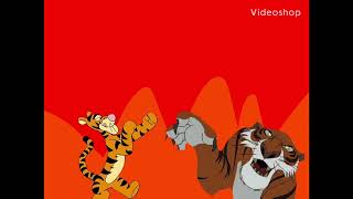 The Tiger King Tigger Vs Shere Khan [upl. by Hamfurd]