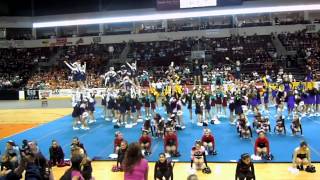 NMAA State Cheer amp Dance Competition Razzle Dazzle MS Performance [upl. by Allisan172]