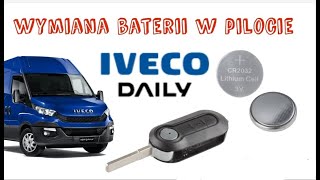 Iveco Daily 2020  Wymiana Baterii w Kluczyku  Pilocie [upl. by Britney]