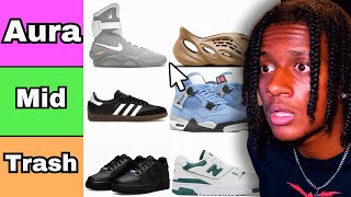 Sneaker Tierlist But its ranked by Aura [upl. by Cirri63]