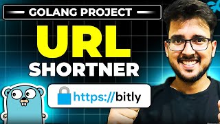 URL shortner 🔥 Golang projects for beginners in hindi  developers project backend princebhai [upl. by Annayad]