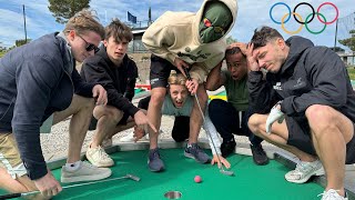 Stein saks papir  Minigolf i blind  Ep 4 Odins Leker 2024 [upl. by Elttil]