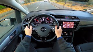 2021 VW Touran 20 TDI Active  pov test drive [upl. by Ikuy]