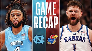 9 North Carolina vs 1 Kansas  Full Game Recap  Nov 8 2024 [upl. by Pardew]