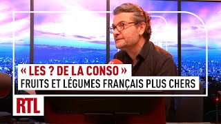 Olivier Dauvers  pourquoi les fruits et légumes français coûtent plus chers [upl. by Annodahs]