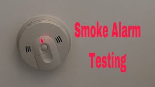 Home Smoke Alarm Testing [upl. by Ahsikrats496]