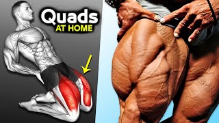 Quadriceps Workout At Home With Dumbbells  No Equipment [upl. by Gnep79]