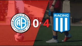 BELGRANO 04 RACING CLUB ZONA B FECHA 14 16042024 COMPLETO HD [upl. by Siroval]