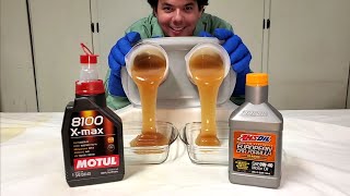 MOTUL vs AMSOIL 0W40 European Motor Oil Cold Flow Test [upl. by Kearney637]