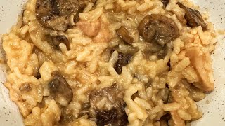 Instant Pot Chicken Marsala Risotto [upl. by Aufmann]