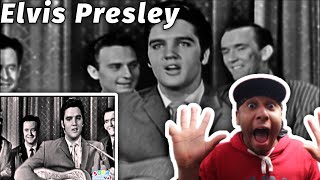 ELVIS PRESLEY “HOUND DOG” OCTOBER 28 1956 ON THE ED SULLIVAN SHOW REACTION 😌🙏🏽 LETS GOO [upl. by Briggs]