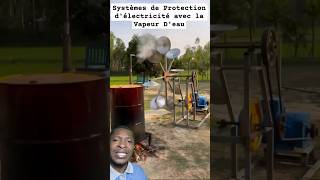 Systèmes de Protection délectricité avec Vapeur Deau chaude Alternateur turbine energy Shorts [upl. by Aicre66]