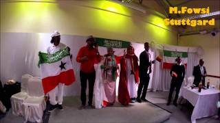 Jamiila jagsan iyo samj 18 May 2015 Stuttgardt Heestii Ruushka Xooga leh [upl. by Aynekat]