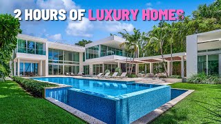 TOUR 35 OF THE BEST amp MOST EXPENSIVE LUXURY HOMES [upl. by Annawad]