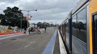 NSW Trains Travel Series 111 Bankstown  Yagoona [upl. by Sibella]