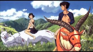 Princesa Mononoke Ashitaka and San Joe Hisaishi [upl. by Anak]