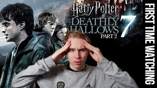 THE FINALE Harry Potter and the Deathly Hallows PART 2  First Time Reaction [upl. by Cerys653]