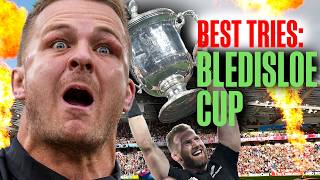 10 of the Greatest Bledisloe Cup tries 🫡 The FIERCEST battle between Pacific rivals [upl. by Esmerelda159]