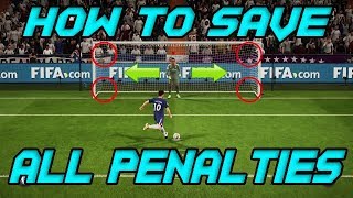 FIFA 18  HOW TO SAVE 997 OF ALL PENALTIES [upl. by Sirovart]