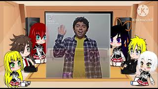 rias gremory  su clan reaccionan a son gokuparte 2son kakaroto😁 [upl. by Grati355]