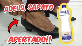 👢ACABOU O SOFRIMENTO👠🥾COMO LACEAR ALARGAR SAPATO APERTADO  NUNCA MAIS VAI APERTAR E NEM MACHUCAR [upl. by Ocisnarf]