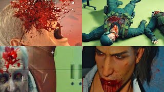 All Death scene  Dead Rising Deluxe Remaster [upl. by Eanrahc]