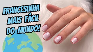 Como fazer Francesinha Simples  Manicures Iniciantes [upl. by Tansey]