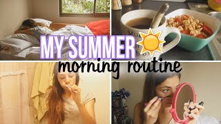 MY SUMMER MORNING ROUTINE♥  ValentinaGonzzz [upl. by Ris]