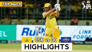 CSK vs DC Match 13 IPL 2024 Match Highlights  csk vs dc ipl highlights ipl 2024 highlights today [upl. by Latsryk97]