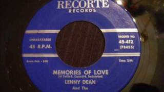 50s NYC Rock and Roll  Lenny Dean and The Rockin Chairs  Memories Of love  Doo Wop [upl. by Xavier]