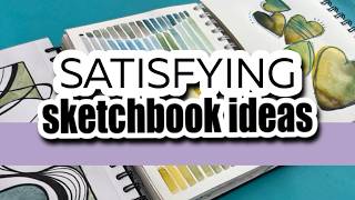 7 Sketchbook IDEAS to FILL your Sketchbook [upl. by Nahtan]